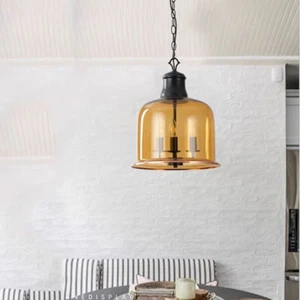 Dining Room Pendant Light Bar Pendant Light Kitchen Lamp Glass Ceiling Lights - Picture 1 of 5