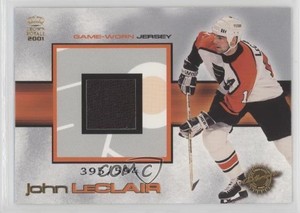 2000-01 Pacific Crown Royale Game-Worn Jerseys /594 John LeClair #20