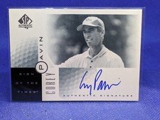 2001 SP Authentic Golf Sign of the Times AUTOGRAPH - COMPLETE YOUR SET YOU PICK