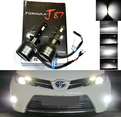 Kit LED G8 100W H1 5000K Blanco Dos Bombillas Cabeza Luz Repuesto Lámpara de haz bajo OE Foto 1 de 4