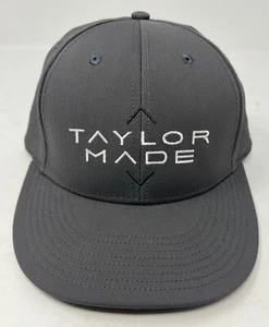 Taylor Made Golf Cap Grey White Adjustable - Picture 1 of 5