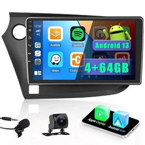 For Honda Insight 2009-2014 9" Android Carplay Car Radio Stereo GPS 4+64GB - Picture 1 of 1