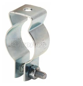 Topaz 602 – 3/4″ Steel Conduit Hangers with Attached Bolt & Nut Lot Of 50 - Picture 1 of 3
