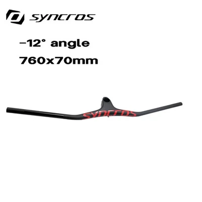 Manillar integrado de carbono 780*60-100 mm -12 grados Manillar integrado Foto 1 de 4