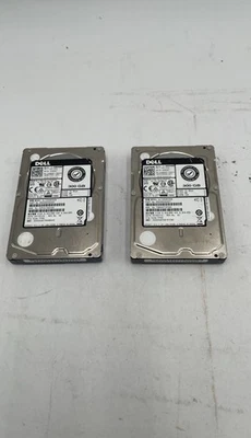 Lote de 2 discos duros Dell AL13SXB30EN HDEAG02DAA51 300 GB 15 K SAS 12 Gbps 2,5"" Foto 1 de 4