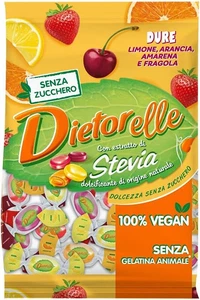 - Caramelle Dure Ripiene Vegan Mix, Senza Zucchero E Senza Gelatina Animale - Sa - Foto 1 di 12