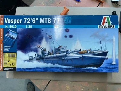 Italeri 5610 1:35 Vosper MTB 77 Plastic Model Kit - Image 1 of 3