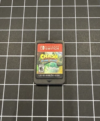 Cartucho de juego Crash Bandicoot N. Sane Trilogy Nintendo Switch probado y funciona Foto 1 de 2