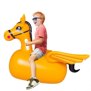Kid Bouncy Horse Toy Kids Jumping Animal Toys Premium Practical Gift Fun Boys - Picture 1 of 4