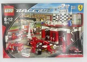 LEGO Racers 8672 - Ferrari Finish Line (2006), NEW