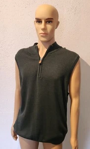 Chaleco suéter Roundtree Yorke L para hombre 1/4 con cremallera color abeto, ENVÍO GRATUITO - Imagen 1 de 3