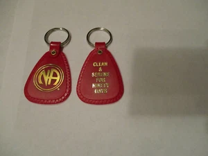NA NARCOTICS ANONYMOUS KEY TAG CLEAN TIME - 90 DAYS - Picture 1 of 4