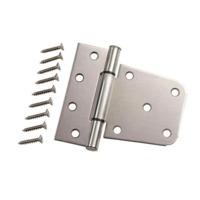 Everbilt  3-1/2 in Stainless Steel Heavy Duty Tee Hinge Door Gate Strap 17903 - Image 1 of 4