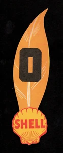 orig./Rare!! 1935 SHELL OIL Oregon State College ~FEATHER FOOTBALL SCHEDULE~ - Picture 1 of 2