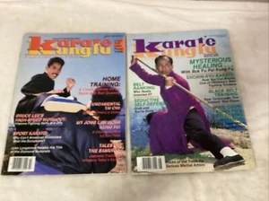 Vintage 1980's Karate Kung Fu Illustrated Magazine Lot Of 2 Please Read - Picture 1 of 9