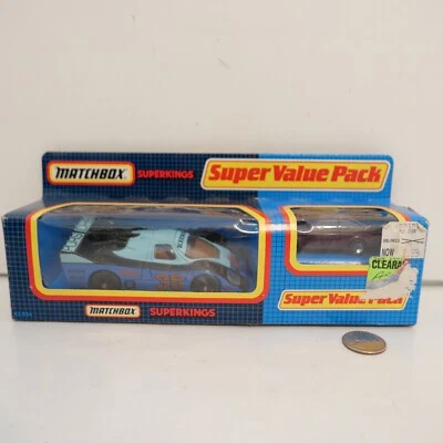 MATCHBOX SUPERKINGS SP-760- PORSCHE SUPER VALUE PACK SIN USAR, EN CAJA Foto 1 de 2