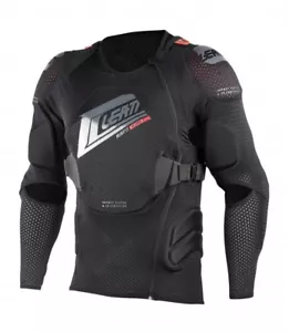 LEATT 2024 3DF AIRFIT BODY PROTECTOR ADULT BLACK SOFT ARMOUR SUIT MX MOTOCROSS - Picture 1 of 4