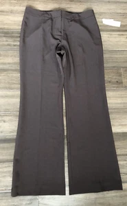 Nine West Anzug getrennt braun Stretch weites Bein Art Deco Anzughose Größe 12 neu mit Etikett - Bild 1 von 9