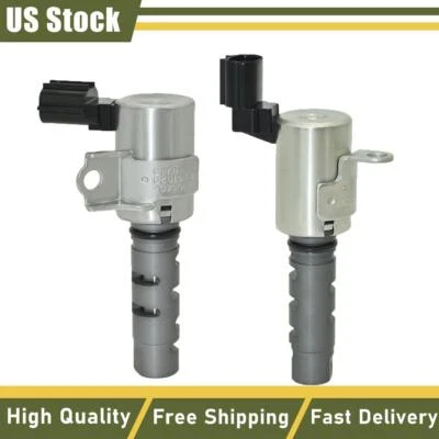 2PCS Intake & Exhaust Variable Valve Timing VVT Solenoid for Toyota Camry Lexus - Imagem 1 de 4