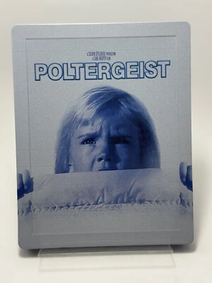 Poltergeist 1982 Blu-ray SteelBook Zavvi Steven Spielberg Limited Embossed READ - Image 1 of 4