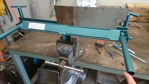Metal Folding Hand machine 600mm Folder Bending sheet metal Bend steel Vice - Picture 1 of 10