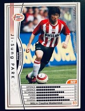 2004-05 Panini SEGA European Clubs WCCF Ji-Sung Park PSV Eindhoven rookie card
