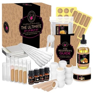 CraftZee Lip Balm Making Kit - DIY Lip Gloss Kit for Women, Teens - Picture 1 of 8