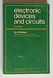 Electronic Devices and Circuits vol 1 by G J Pridham 1968 first Pergamon p/back - Bild 1 von 14
