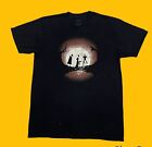 Busted Tees Mens Size Large Graphic T Shirt Black Short Sleeve Crew Neck