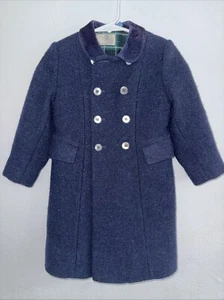 THE SCOTCH HOUSE London..Edinburgh..Paris Girls Double breasted pea Coat  - Picture 1 of 9