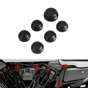 Cubierta de tuerca de tornillo de admisión de aire del motor 6 piezas para Harley Sportster S Nightster 975 22up - Imagen 1 de 8