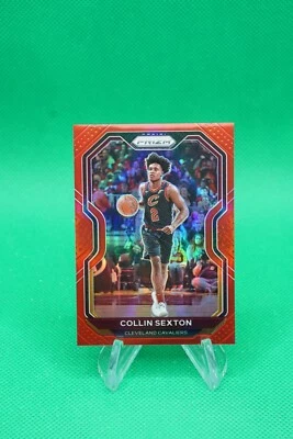 2020-21 Prizm Base Prizms Red SP /299 #225 Collin Sexton R6220J - Image 1 of 2