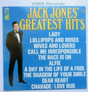 JACK JONES - Greatest Hits - Excellent Condition LP Record Kapp KS 3559 - Picture 1 of 3