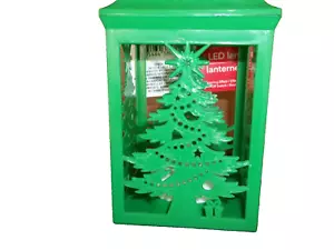 "Linterna LED de plástico para árbol de Navidad de 8" para casa de Navidad" - Imagen 1 de 2