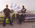 FAST & FURIOUS - PAUL WALKER & TYRESE GIBSON AUTOGRAPH SIGNED PHOTO POSTER