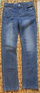 Lee Boy’s Skinny Fit Straight Leg L442 Size 12 Reg 24x26 Blue Denim Jeans NEW - Picture 1 of 12