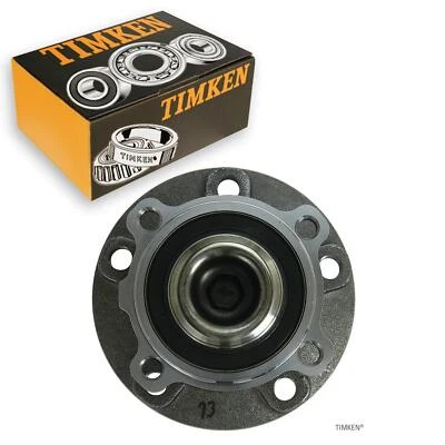Conjunto de cojinete de rueda y buje delantero Timken para BMW 745i 2002-2005 tracción trasera Foto 1 de 4
