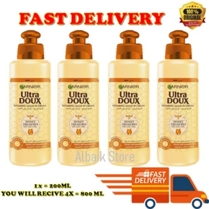 4X Garnier Ultra Doux Cream with Honey, 800ml ,Original,Fast Shipping - Picture 1 of 3