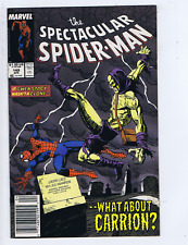 Peter Parker, Spectacular Spider-Man#149 Marvel 1989 ... What About Carrion ?