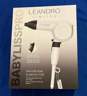 Secador de pelo BaByliss PRO Leandro Limited #LL250UC - NUEVO EN CAJA DEFECTUOSA Foto 1 de 4