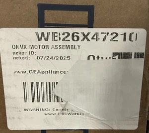 Genuine Brand New Oem WB26X47210 Motor Asm - Picture 1 of 1