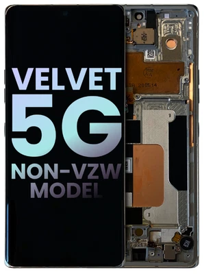 OEM Original OLED Display Touchscreen Digitizer for LG Velvet 5G UW Non-Verizon - Image 1 of 2