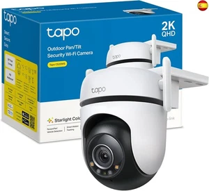 tapo C520WS - Cámara Vigilancia Wi-Fi Exterior 360°, Resolución 2K QHD, Visión N - Imagen 1 de 6