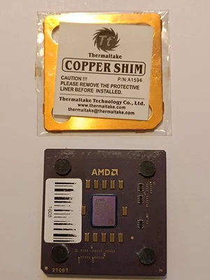 CPU Processore AMD Duron 1300 DHD1300AMT1B 1.3Ghz socket A/462 - Immagine 1 di 4