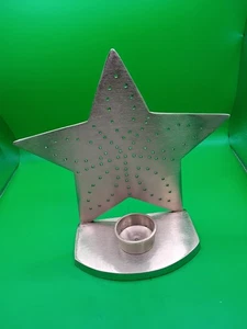 Metal Star Candle Holder Appr.8" - Picture 1 of 5