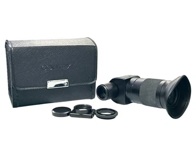 [Near MINT] Contax Kyocera Right Angle Finder w/ Case From JAPAN - Image 1 of 4