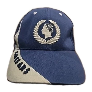 Caesars Ball Cap Blue / Gray Adjustable Back Strap Hat One Size Sports  - Picture 1 of 6