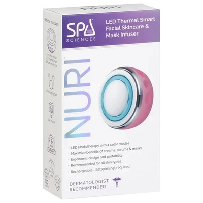 SPA Sciences NURI LED Térmica Inteligente Cuidado Facial de la Piel e Infusor de Máscara Foto 1 de 4