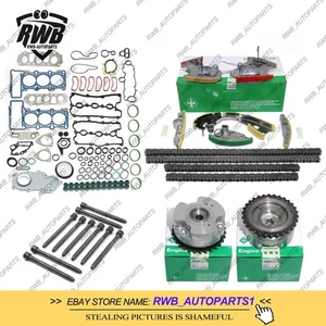 Engine Cylinder Head Gaskets Set &Timing kit Camshaft Gears for AUDI S5 S4 3.0T - Picture 1 of 6