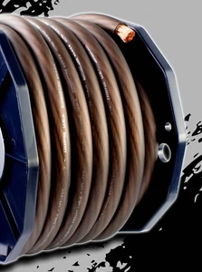 20ft. Stärke 1/0 SCHWARZ OFC Draht Litzen Kupfer Marinequalität Kabel Hochwertig - Bild 1 von 7